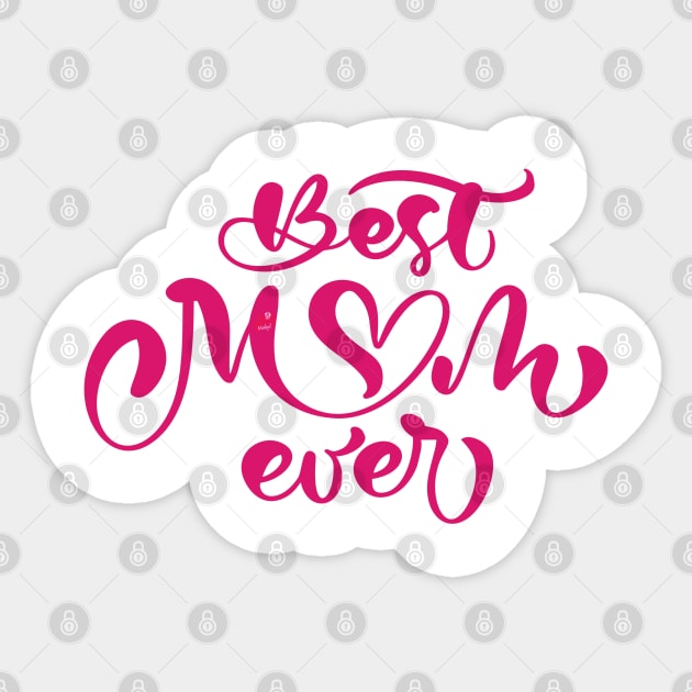 Mom Ever Sticker by Variant Designer